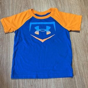 Boys under armour tee
